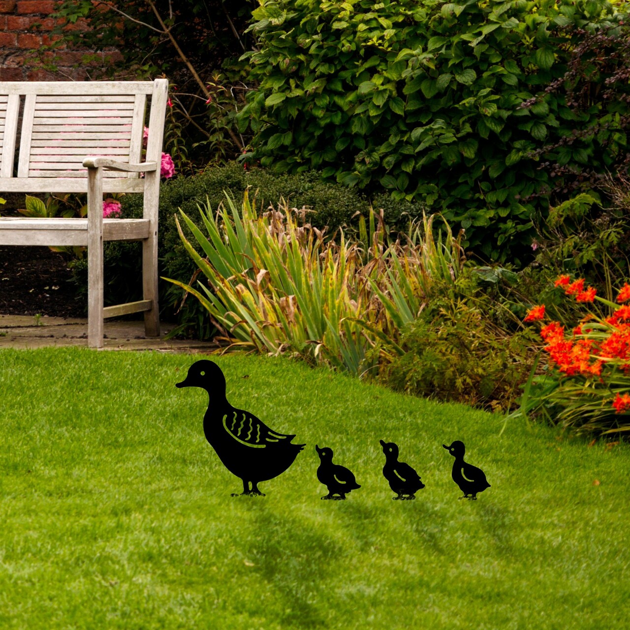 Obiect decorativ de grădină, Fam 01, Negru - imagine 2