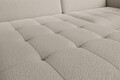 Coltar extensibil stanga 3 locuri ELTAP, LT-18ROY, Gomsi, 228x165x100 cm, lemn/poliester, bej deschis