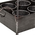 Ghiveci, House Flower, Creaciones Meng, 43.5x27x52.5 cm, fier
