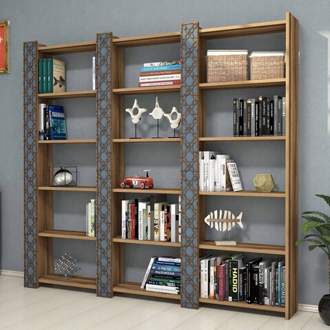 Corp biblioteca, Hommy Craft, City 3, 184.6x170x24.2 cm, Nuc / Calcedonie 184.6x170x24.2