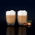 Set 2 pahare Doble, Ambition, 350 ml, sticla temperata, transparent