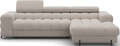 Coltar extensibil dreapta 3 locuri ELTAP, RT-18SO, Felro, 285x181x93 cm, lemn/poliester, bej