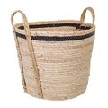 Cos pentru depozitare, Creaciones Meng, 36x30 cm, frunze de porumb, natural