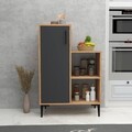 Dulap multifunctional, Arnetti, Reysary, Pin Atlantic / Antracit