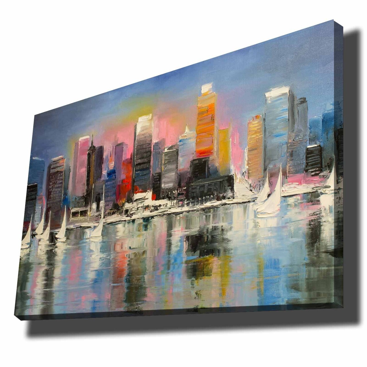 Tablou decorativ, 70100NISC-004, Lemn, Multicolor - view 4