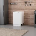 Dulap pentru bucatarie, Hanah Home, Minar, 45x87x58 cm, Alb