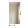 Oglinda decorativa A305D, Neostill, 65 x 130 cm, argintiu