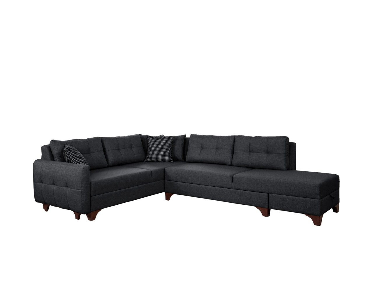 Coltar, Atelier del Sofa, 752EST1304, Lemn de carpen;PAL, Antracit - view 4