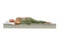 Saltea Super Ortopedica Tri Flexa Lavanda Therapy, 12+3+3 Memory 140 x 200 x 20 cm