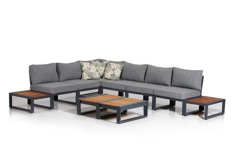 Set mobilier de gradina, clara, lapuarta bahçe oturma grubu, multicolor