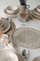 Set de cină din ceramică (24 bucăți), L'essentiel Maison, 275KRM2336, Antibacterian, Crem