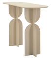 Consola Dune, Mauro Ferretti, 120x40x75.5 cm, fier, crem