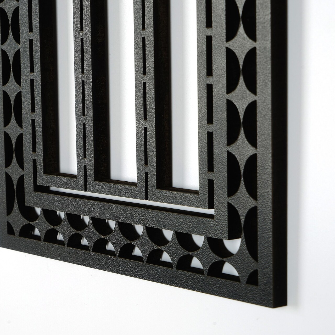 Decoratiune de perete, CRY021, Dimensiune: 26 x 15 cm (2 bucăți), Negru - view 8