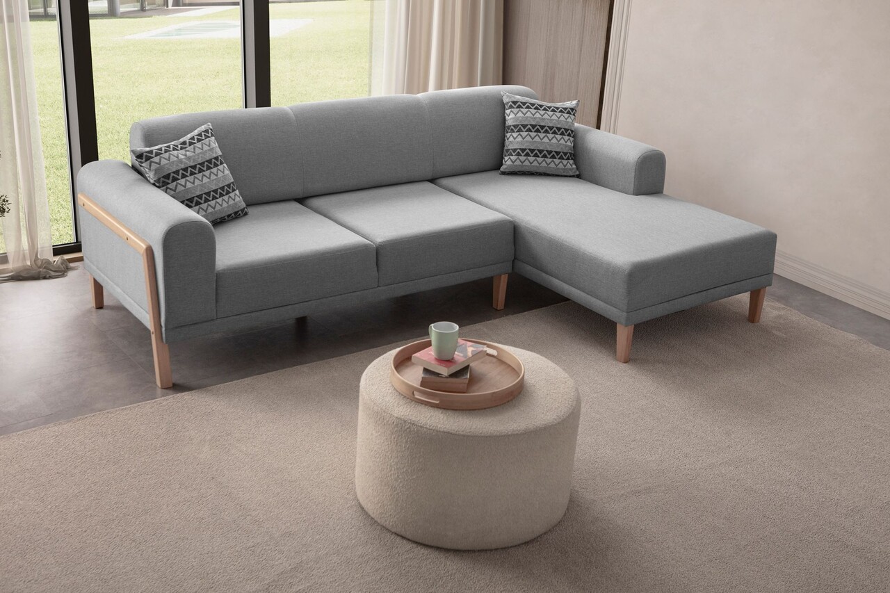 Coltar, Atelier del Sofa, 752EST1350, Lemn de carpen;PAL, Gri - view 5
