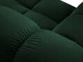 Coltar modular stanga 4 locuri, Bellis-51, Micadoni Home, 282x155x70 cm, catifea, verde bottle