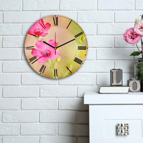 Ceas de perete, 3030ms-042, mdf, ø30 cm, multicolor