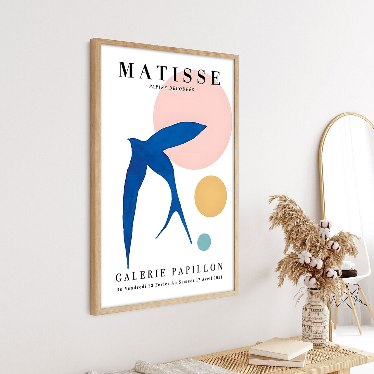 Tablou decorativ Huhu288 Cadru: 100% LEMN MASIV (Grosime: 2 cm) Multicolor