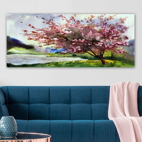 Tablou decorativ, YTY102991469_50120, Canvas, Rama din lemn (grosime 3 cm), Multicolor