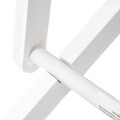 Sezlong Riges, Homla, 58.5x42x52.5 cm, lemn, alb/albastru