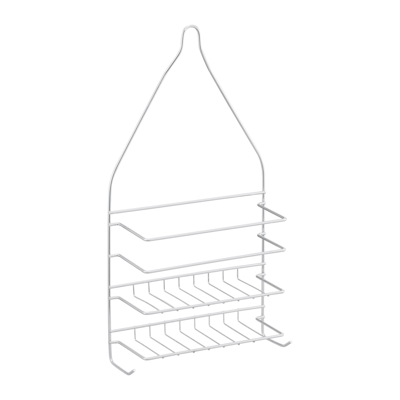 Etajera pentru baie Basic, Jotta, 25x9x46 cm, otel, argintiu