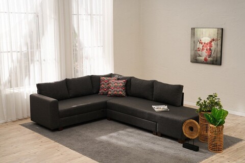 Coltar, Balcab Home, 825BLC5253, Cadru: PAL/LEMN, Antracit