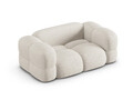 Canapea 2 locuri, Loretto, Cosmopolitan Design, 180x100x68 cm, tesatura structurata, bej