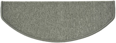 Covor scari semirotund c-290108, decorino, 24x65 cm, polipropilena, gri