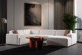 Coltar, Atelier del Sofa, 560ARE5238, Cadru: LEMN/PAL, Alb