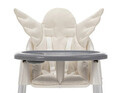Perna universala copii Baby Pad, Angel Wings, 60x63x5 cm, Bumbac, Ecru