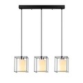 Lustra, Swank - 702-S1, Sheen, 65 x 113 cm, 3 x E27, 40W, negru