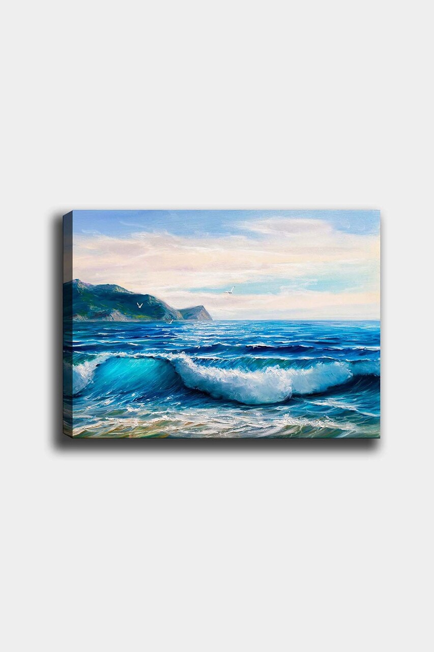 Tablou decorativ, 1007211319-5070, Canvas, Lemn, Multicolor - 1 | YEO