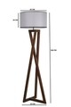 Lampadar, Luin, 8278-4, E27, 60 W, lemn/textil