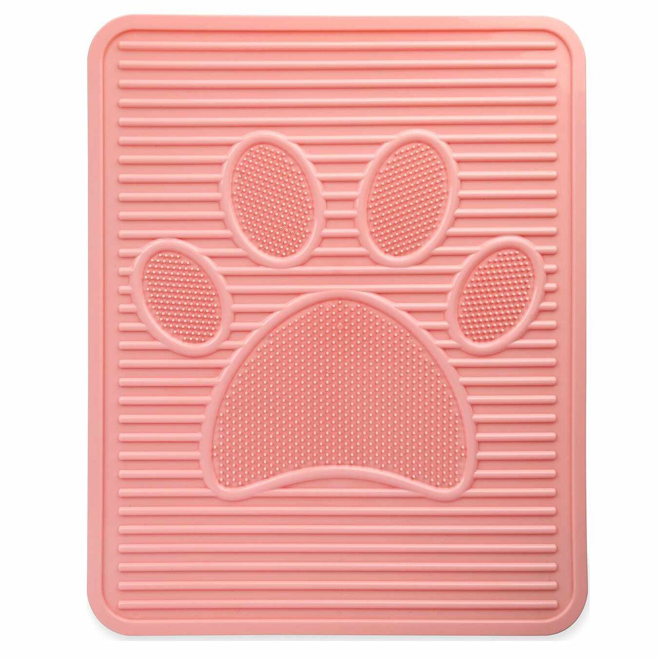 Covoras litiera pentru colectarea granulelor de nisip, Paws & Whiskers, 5087-5, Roz