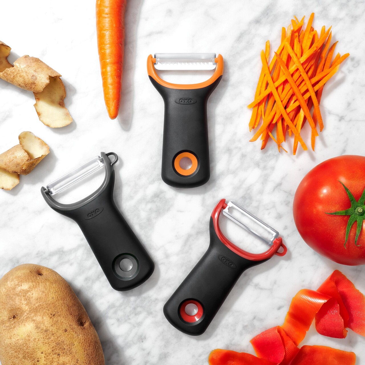 Set 3 decojitoare legume, inox, "Good Grips" - OXO - view 6