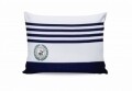 Set 2 fete de perna 50x70, 100% bumbac, Beverly Hills Polo Club, Bleumarin/Alb/Verde