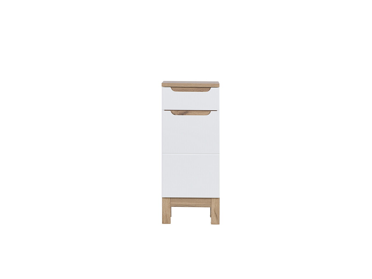 Set mobilier baie Bali White Lava 80 cm 804 1, dulapuri, masca cu lavoar si cabinet cu oglinda, Comad, MDF/PAL, alb - view 14
