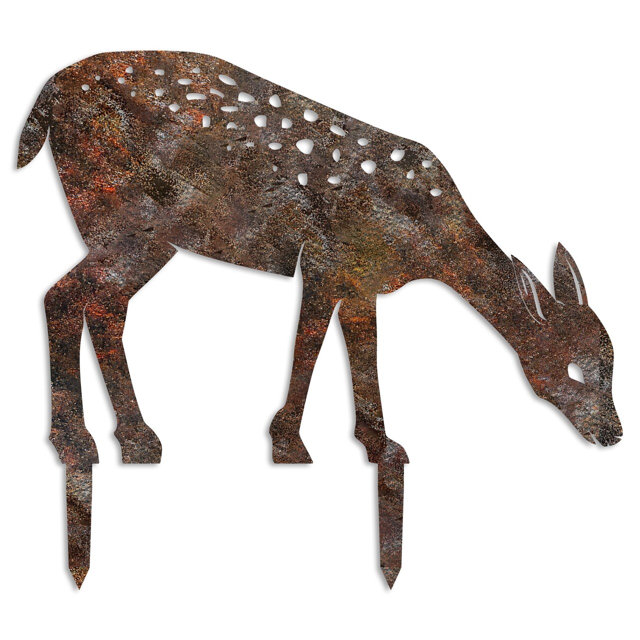 Obiect decorativ de grădină, Gazelle -A 01, 64x72 cm, Multicolor - view 4