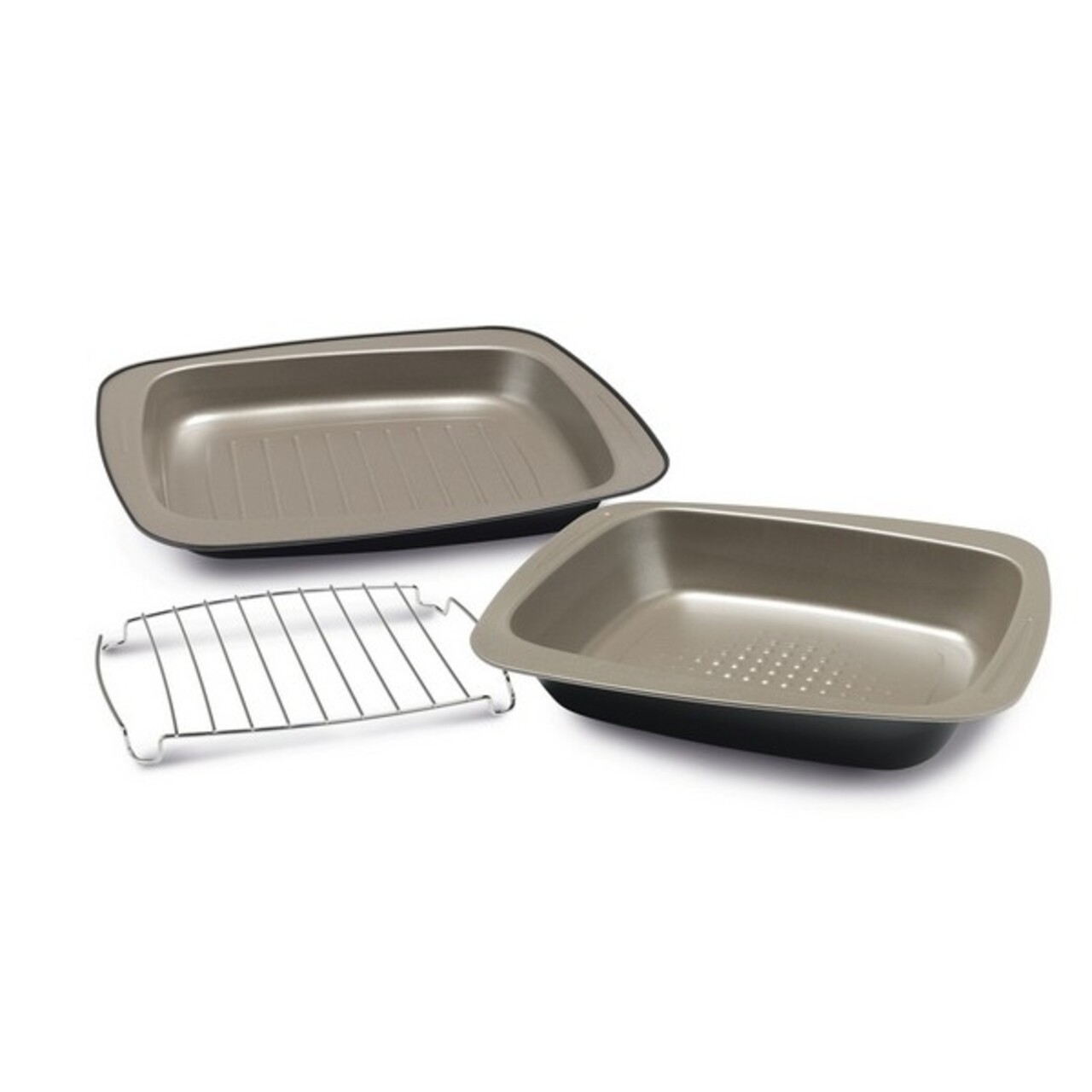 Set 2 Tavi Pentru Cuptor + Grill, Guardini, Otel Hi-Top