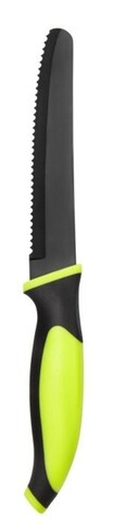 Cutit pentru rosii summer, ambition, 11 cm, otel carbon, verde