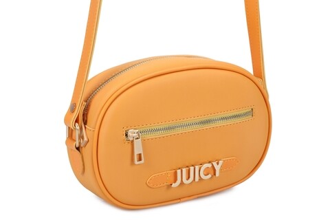 Geanta juicy couture 274, 23x7x15 cm, piele ecologica, galben