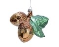 Glob Acorn, Decoris, 4.5x10.5x10.5 cm, plastic, maro