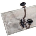 Cuier Natural, Creaciones Meng. 48x11x12 cm, lemn de brad/metal