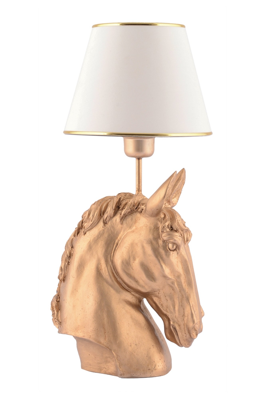 Lampa de masa, Opviq, 390FLH2239, Alb/Auriu - view 5