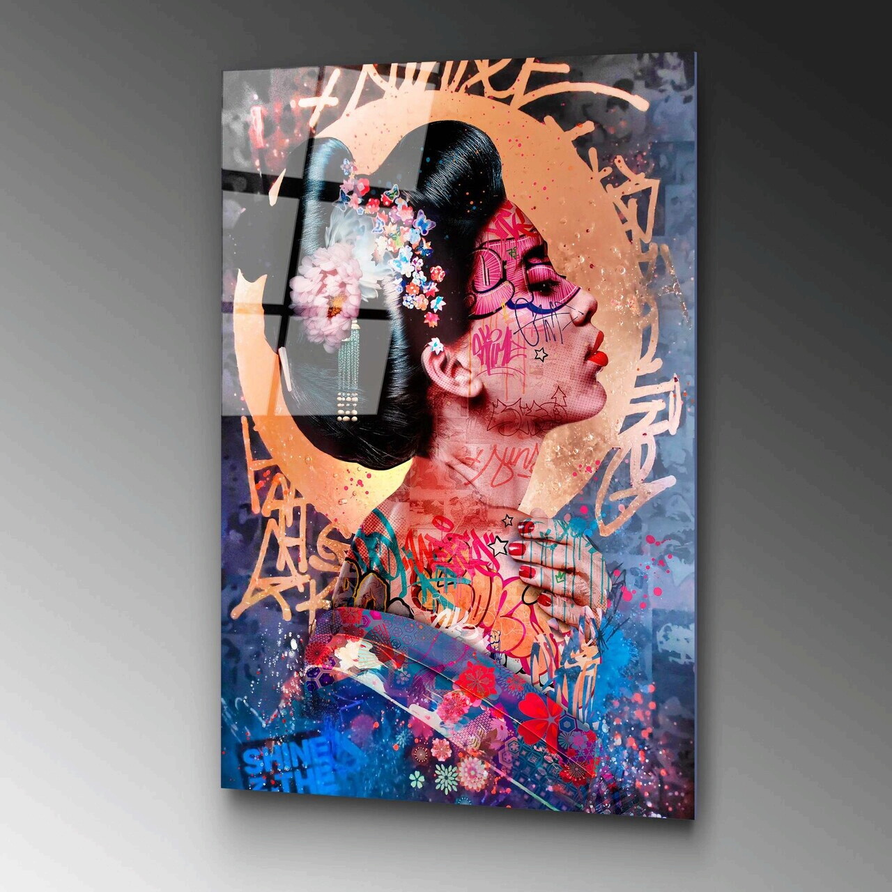 Tablou decorativ, UV-727 70 x 100, 70 x 100 cm, Multicolor — imaginea 5