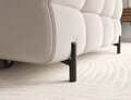 Coltar extensibil dreapta 3 locuri ELTAP, RT-18SO, Felro, 285x181x93 cm, lemn/poliester, bej