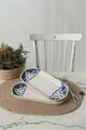 Set platouri servire, Hermia, 275KRM2652, 26 cm, 2 piese, Albastru / Portocaliu