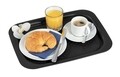 Tava servire, Wenko, XL, 45.5 x 33 x 2.3 cm, polipropilena/plastic, negru