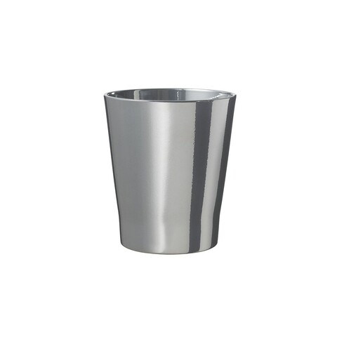 Ghiveci Merina, ceramica, 15 cm,  argintiu