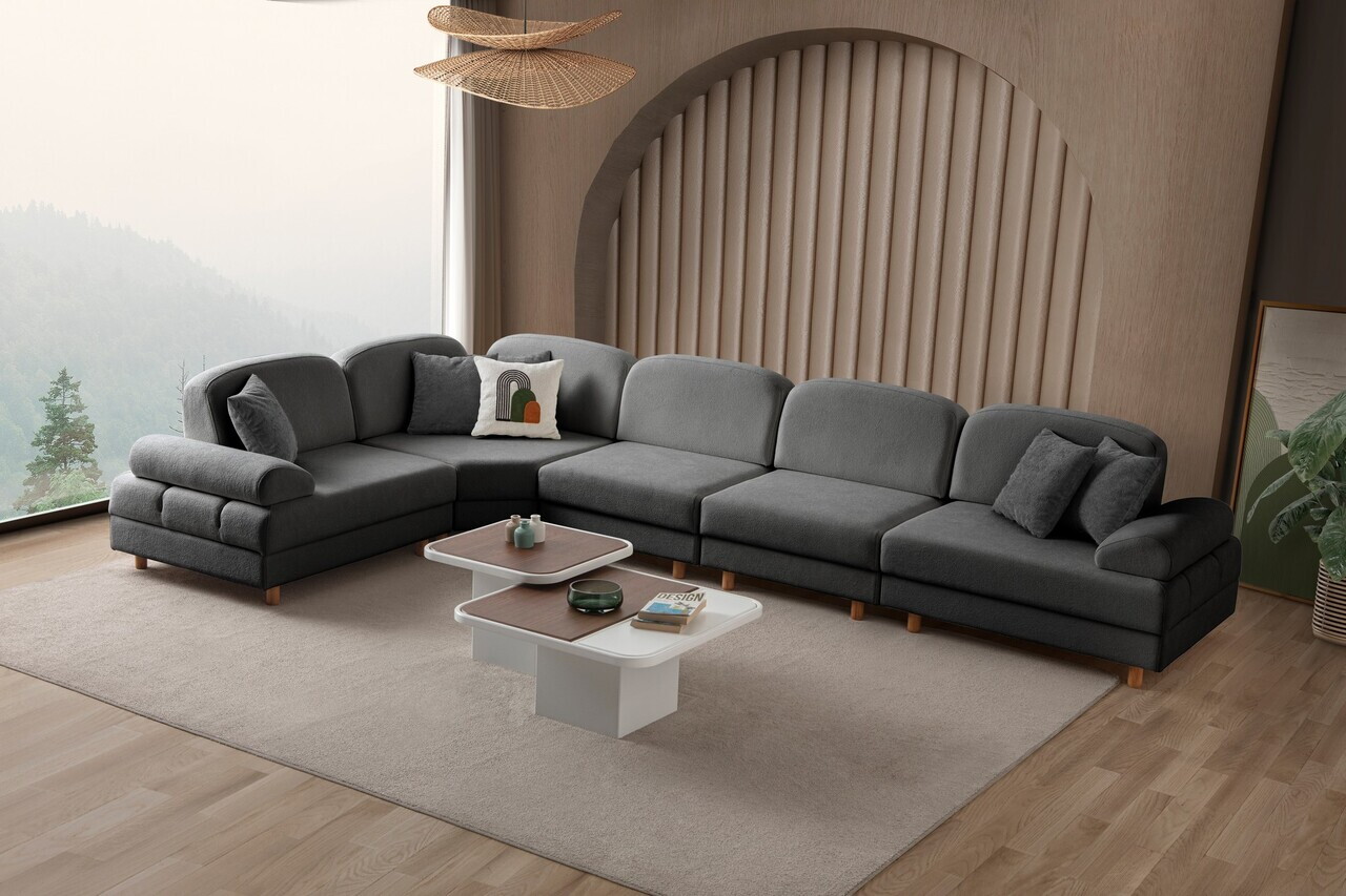 Coltar, Atelier del Sofa, 752EST1443, Antracit — imaginea 4