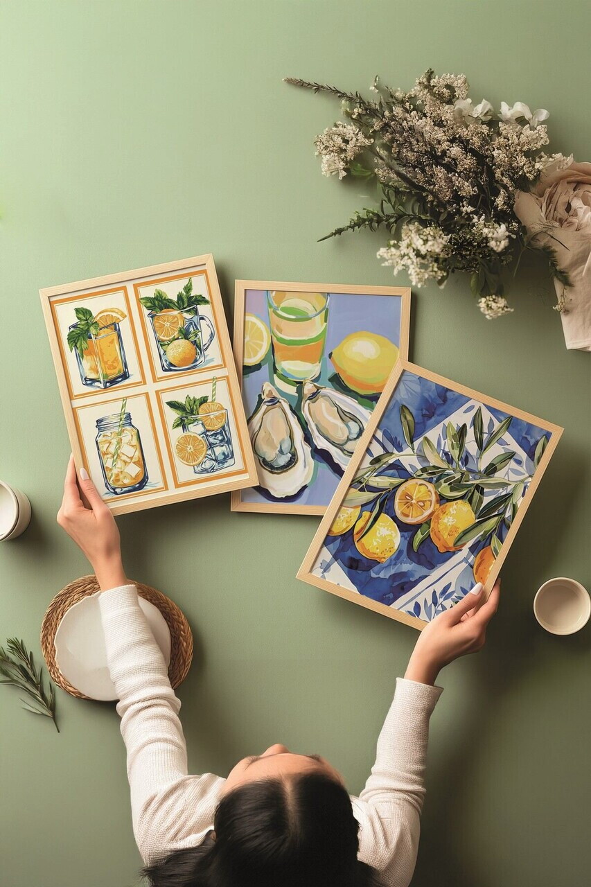 Set de pictură decorativă, Ç-300845, Sticla PVC, Multicolor — imaginea 3